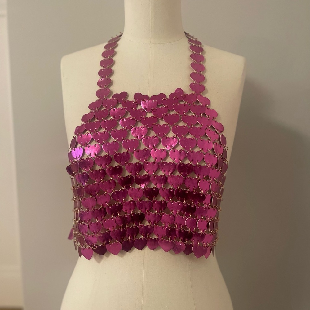 💖URBAN OUTFITTERS RAVE HEART TOP💖